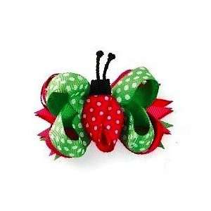  Baby Girls Hair Accessories  3 In 1 Bow   LADYBUG  355026 