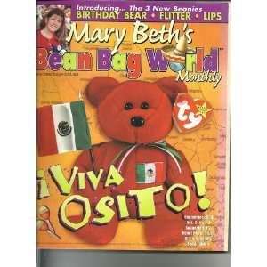  Mary Beths Bean Bag World Monthly September 1999 Vol. 2 