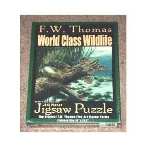  F.W. Thomas World Class Wildlife 513 Piece Jigsaw Puzzle 