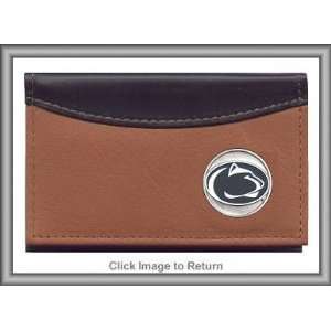   State Nittany Lions Leather Business Card Holder