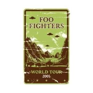  FOO FIGHTERS World Tour 2005 Music Poster