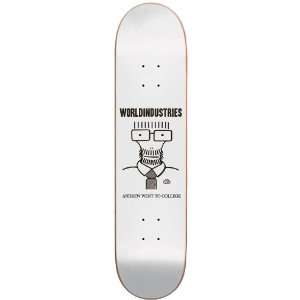  World Industries Cannon College Deck Skate Board: Sports 