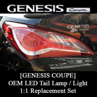 Hyundai GENESIS Coupe]Genuine OEM New LED Tail Lamp / Light 1:1 