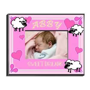  Personalized Counting Sheep Frame Girl: Kitchen & Dining