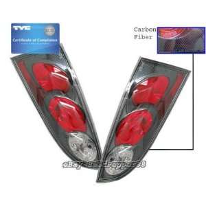 Ford Focus ZX5 Tail Lights Euro Carbon Taillights 2000 2001 2002 2003 