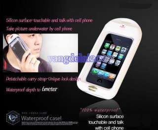 New WaterProof Pouch Case Bag for iPhone 4 Four Color  