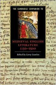 The Cambridge Companion to Medieval English Literature, 1100 1500 