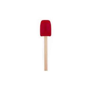 SiliconeZone Small Wood Spoon, Red 