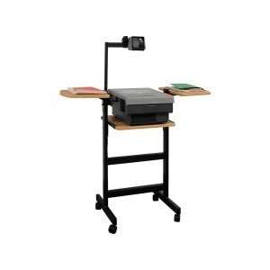 Luxor Wood and Steel Table for Overhead Projectors 