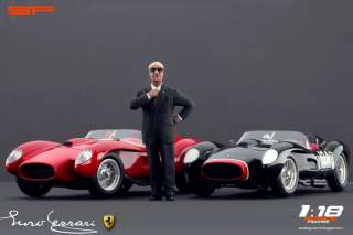 18 Enzo Ferrari VERY RARE! figure for CMC Hot Wheels Kyosho Autoart 
