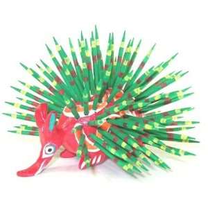  3.5 Inch Porcupine   Oaxacan Wood Carving