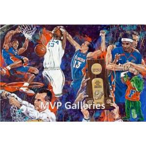 Florida Gators   Basketball Champions   22x30 Fine Print  