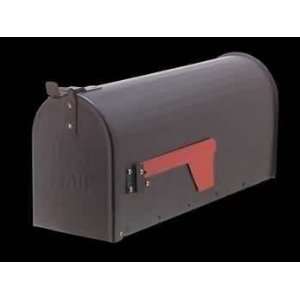  Mailbox Black , Rural Mailbox Brass Black 8 3/4H x 20 1/2W 