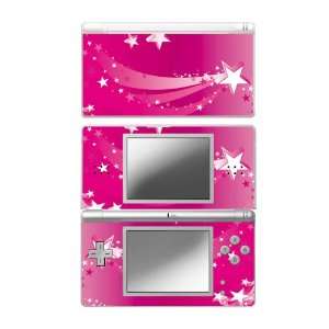   Decal Sticker Plus Screen Protector Skin   Pink Stars 