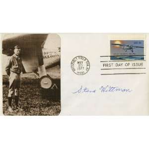  Steve Wittman Aviator Authentic Autographed FDC 