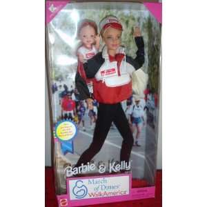  Barbie and Kelly March of Dimes Walk America NIB NEW Toys 