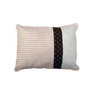   Nautica Kids Emma Pink & White Stripe Pillow: Home & Kitchen