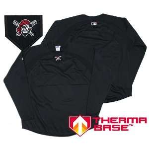 Pittsburgh Pirates Therma Base Sweatshirt:  Sports 