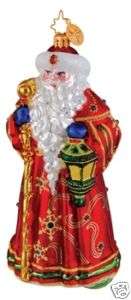 RADKO ST PETERSBURG NICHOLAS Santa LE 750 ornament NEW  