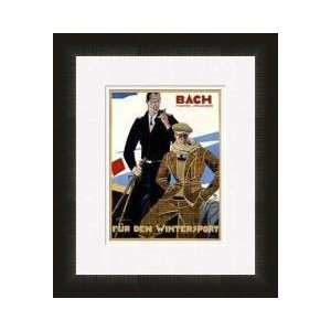  Bach Fur Den Wintersport Framed Giclee Print