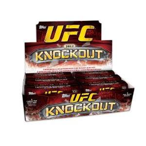  UFC 2012 Topps UFC Knockout Trading Cards (Pack of 8 