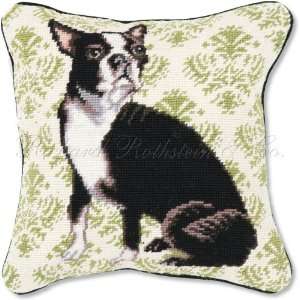  Boston Terrier Decorative Accent Pillow