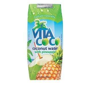 Vita Coco Pineapple Coconut Water 11.2oz 12 Pack  Kitchen 