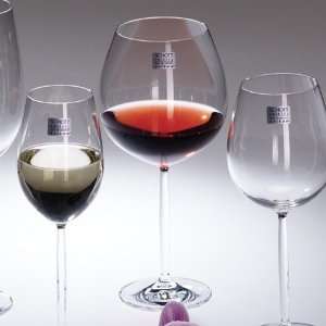   Tritan Diva Claret Burgundy Wine Glasses (Set of 6): Kitchen & Dining