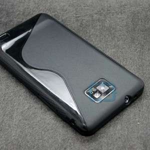 Curve Soft TPU Gel Back Case Cover For Samsung Galaxy S2 i9100 i777 