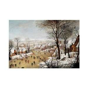  Pieter The Younger Brueghel   A Winter Landscape With 