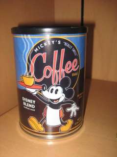 DISNEY BLEND MICKEY MOUSE REALLY SWELL COFFEE IN TIN  