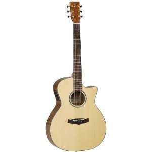  Style Acoustic Guitar with AAA Spruce Top and Koa Back & Sides 