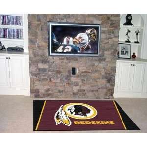   Redskins 5X8 ft Area Rug Floor/Door Carpet/Mat: Sports & Outdoors