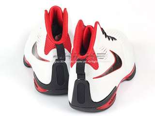 Nike Zoom BB 1.5 White/Black Sport Red Metallic Silver Basketball 