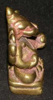 GANESHA Traditional Indian Statue Bronze Elephant God  