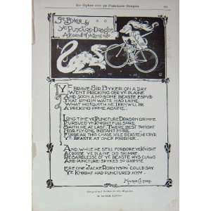  C1916 Poem Sir Byker Puncture Dragon Maurice Clifford 