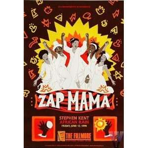  Zap Mama 1994 Fillmore Original Concert Poster F151: Home 