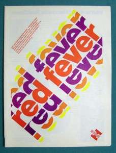 1972 International 4 Pg Magazine Brochure RED FEVER featuring IH 1468 