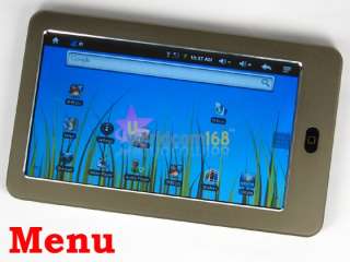Benss X649 MP3 MP4 MP5 Player Laptop Notebook Android 2.1 WiFi 