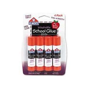  Elmer`s® Washable School Glue Sticks, Purple, .24 oz 