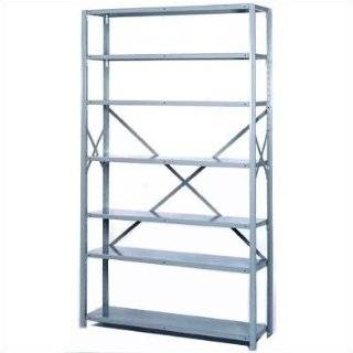 Lyon DD8031WS 8000 Series Open Shelving Add On with 7 Wire Shelves, 36 
