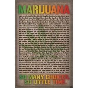  Marijuana Leaf Finest LAMINATED Print B creative 22x34 