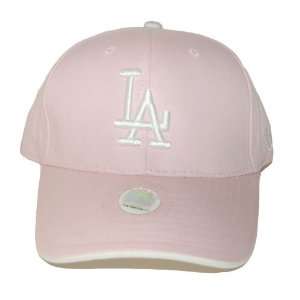   New Era Baseball Hat Cap   Light Pink White Logo: Sports & Outdoors
