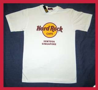 Hard Rock Cafe SENTOSA SINGAPORE Logo T Shirt   S  