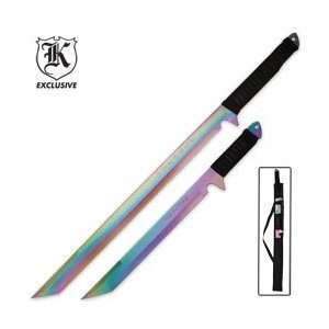  Viper Twin Rainbow Sword Set With Sheath Sports 