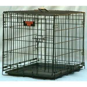   Coated Steel Wire Dog Crate Size: Intermediate (36): Pet Supplies