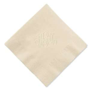  Embossed Monogram Napkin