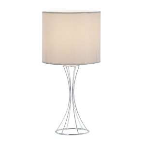  Adesso Whisk Table Lamp, White: Home Improvement