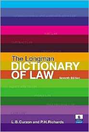   of Law, (0582894263), Leslie B. Curzon, Textbooks   
