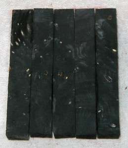 Stabilized Black Buckeye Burl Pen Blanks Turning Wood  